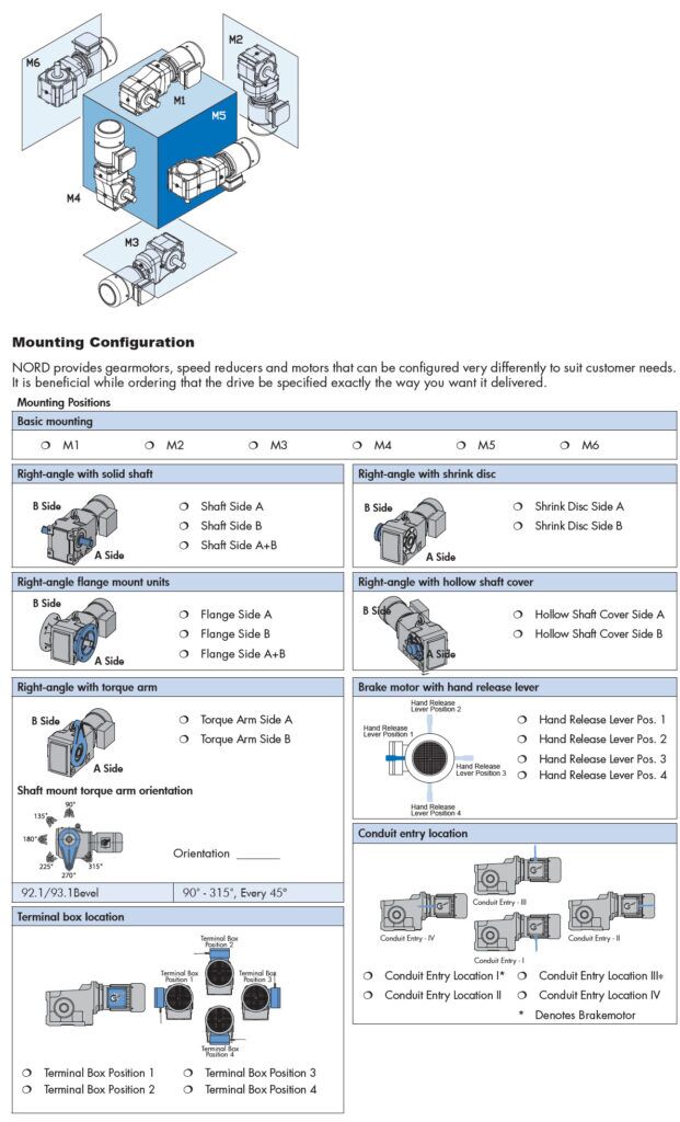 Nord 2 Stage Helical Bevel Gearbox | Nord Gear Motors